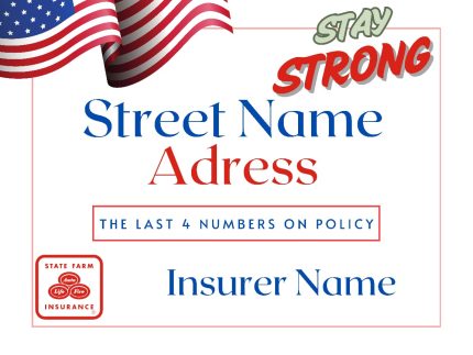 Custom Yard sign