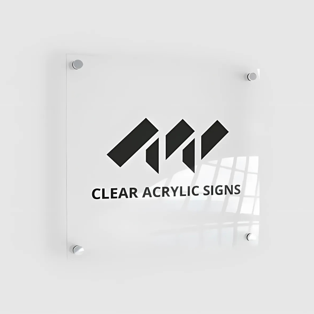 Custom Acrylic Business Signs – Modern Office & Event Wall Signage