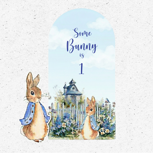 some bunny is one backdrop close up showing print quality and soft detail some bunny is one backdrop close up showing print quality and soft detail