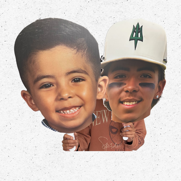 24 Inch Big Head Cutout – Custom Sports Team Spirit 24 inch Big Head Cutout for youth sports printed in Oxnard CA