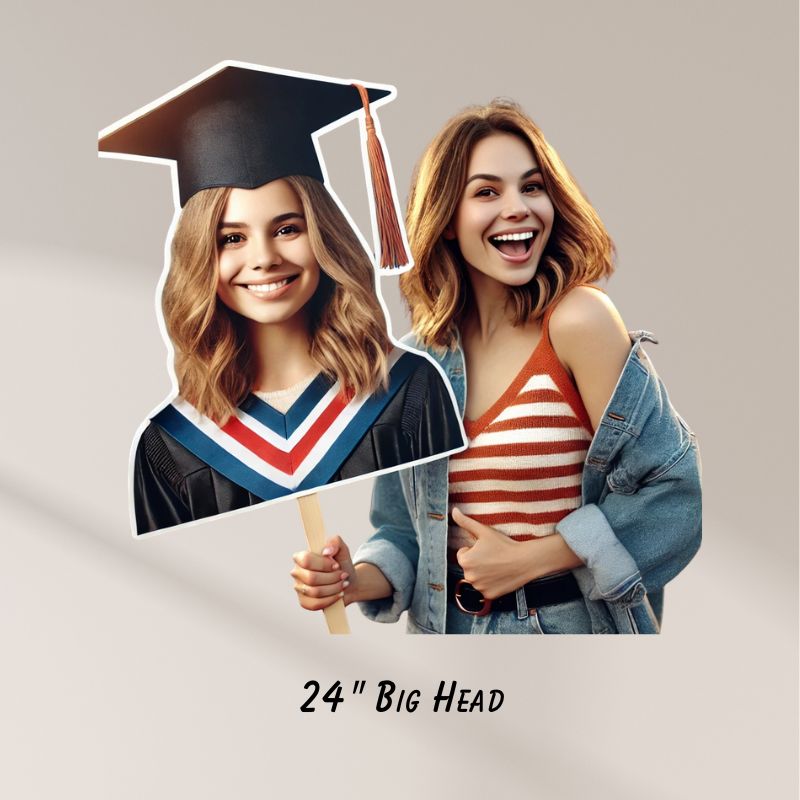 24-inch-big-head-cutout-graduation-custom-oxnard 24 inch big head cutout graduation custom face prop Oxnard Ventura Camarillo
