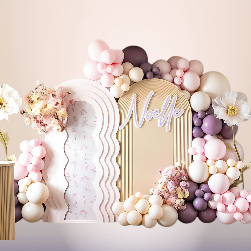 custom name backdrop arch event decor balloon display Oxnard CA