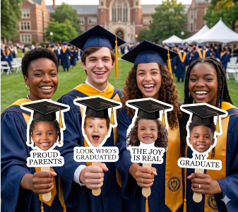 graduation big head cutouts group custom face props grad party Oxnard Ventura Camarillo