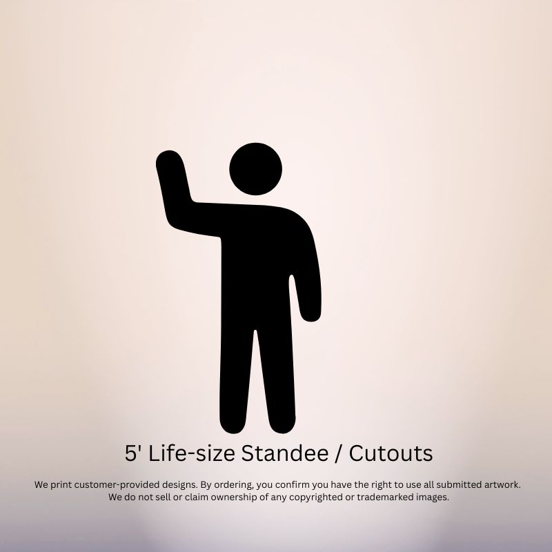 5ft Life Size Standee Custom Cutout Oxnard Ventura 5ft life size standee custom cutout for events in Oxnard Ventura birthday graduation photo prop