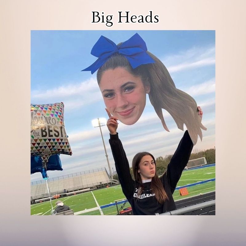 big head cutout custom face sign for party in Oxnard Ventura Camarillo