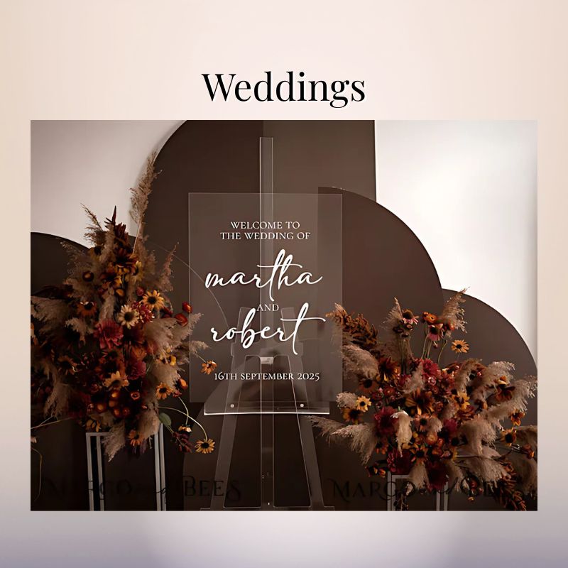 Wedding Decorations Oxnard wedding welcome sign, backdrop oxnard custom wedding signage ventura county