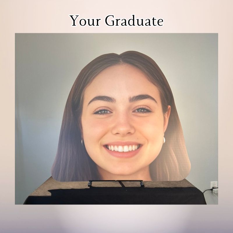custom graduation big head cutout personalized graduate photo oxnard