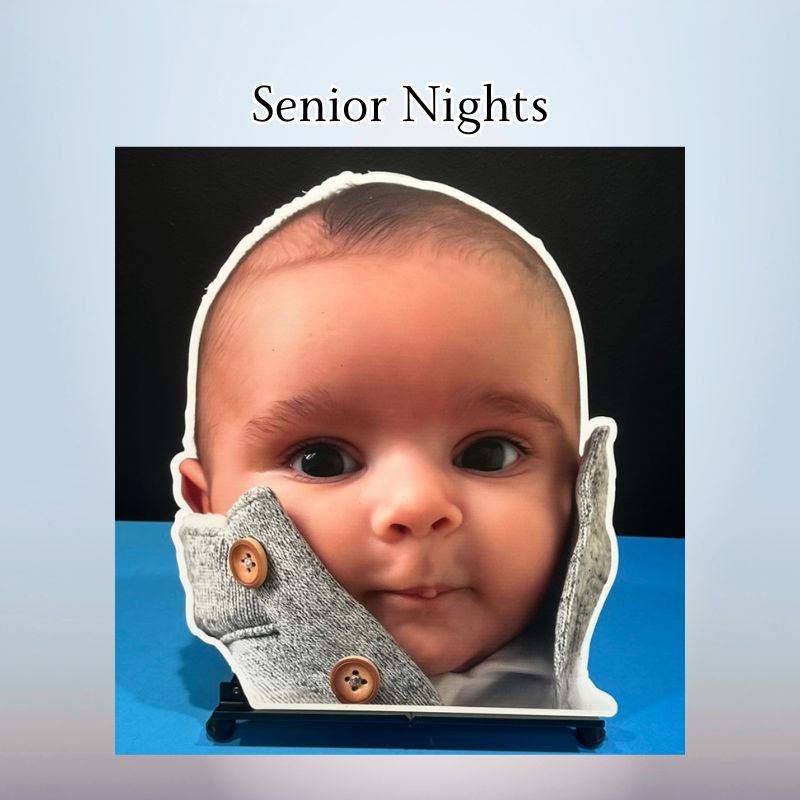 senior night big head cutout personalized sports graduation oxnard