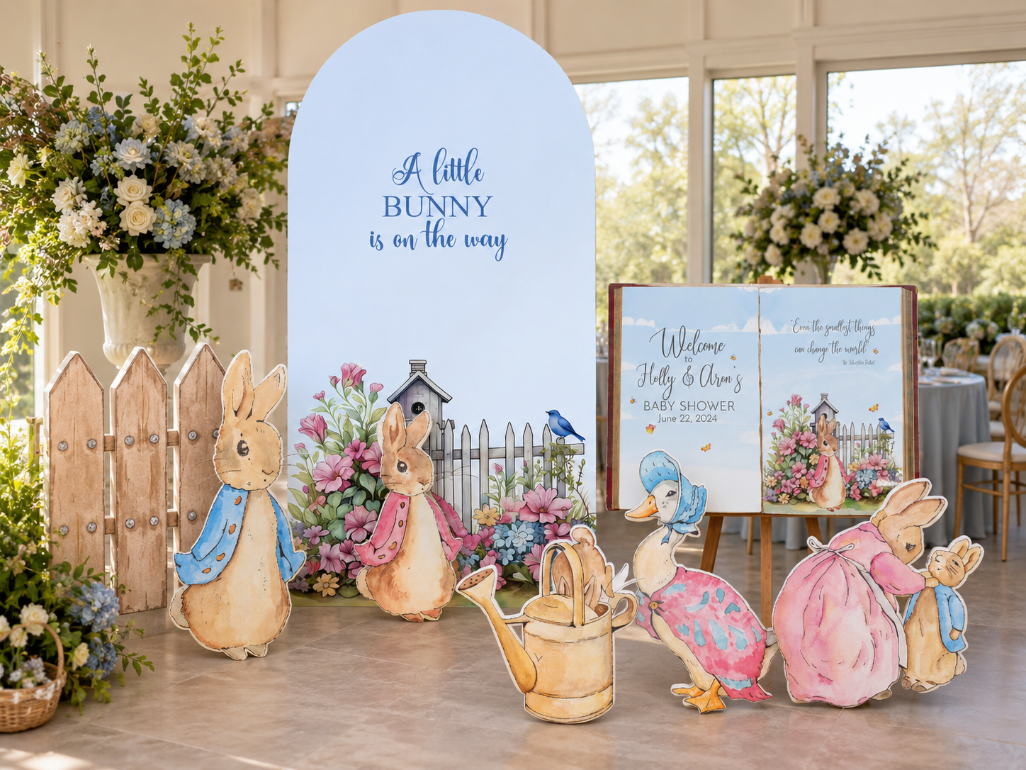 Baby Shower Peter Rabbit Theme