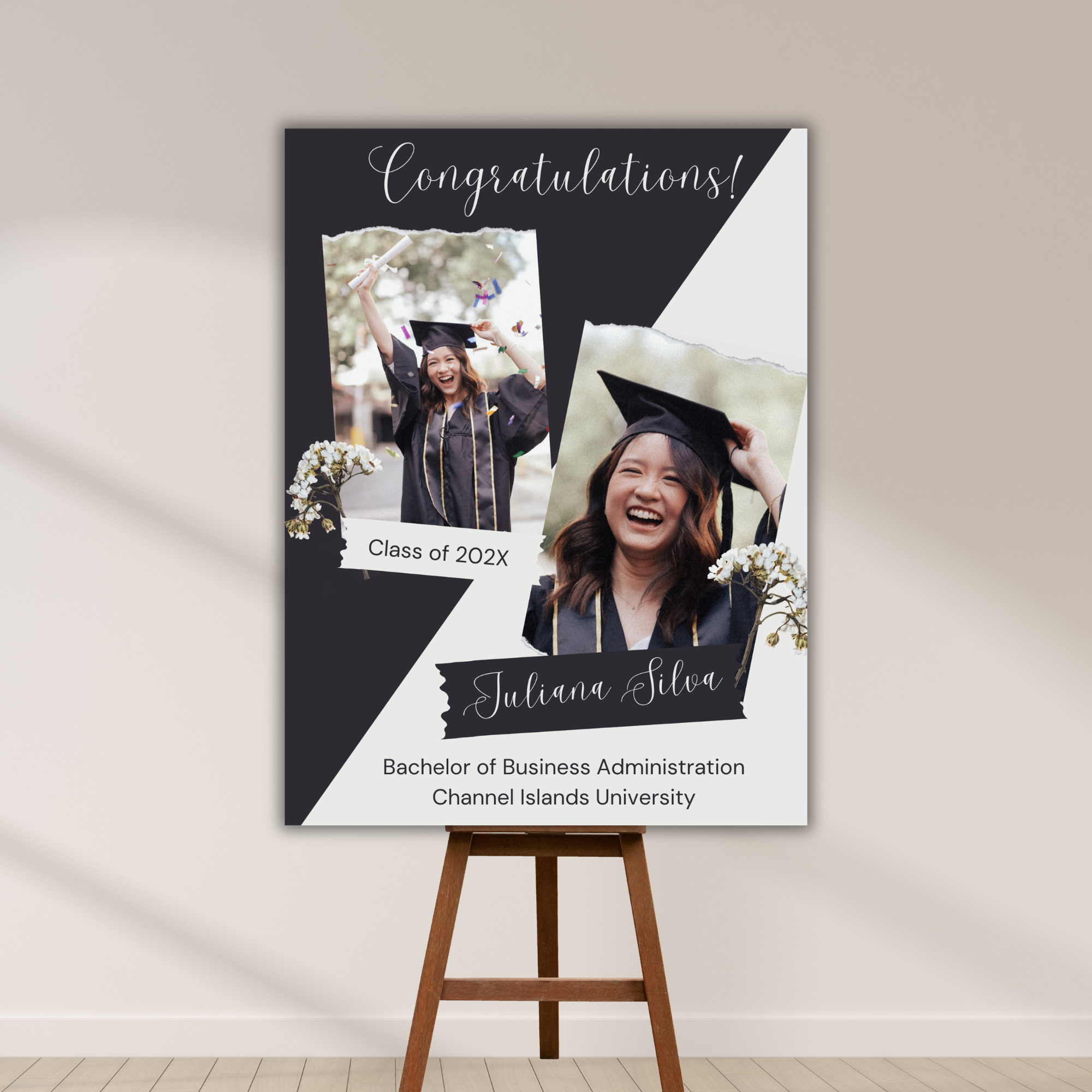Custom Graduation Photo Board Personalized Display Oxnard Custom Graduation Photo Board Personalized Display Oxnard