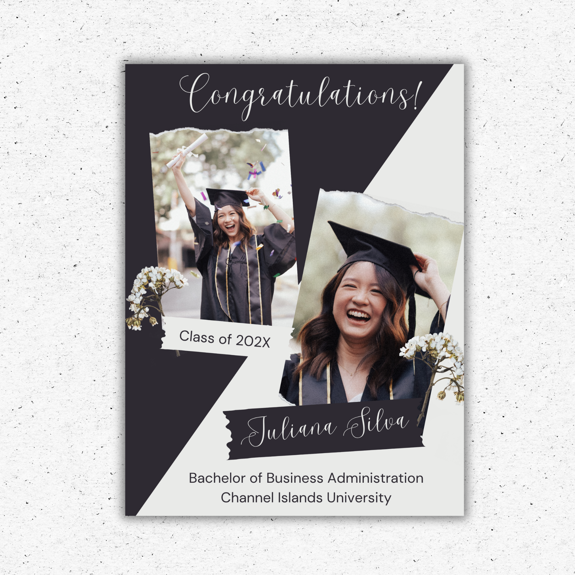 Custom Graduation Photo Board Custom Graduation Photo Board