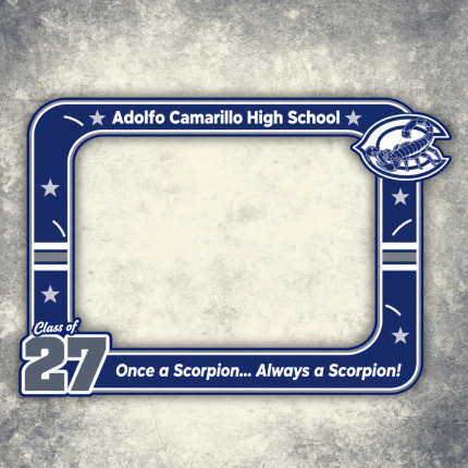 Custom Senior Night Photo Frame Oxnard.Png